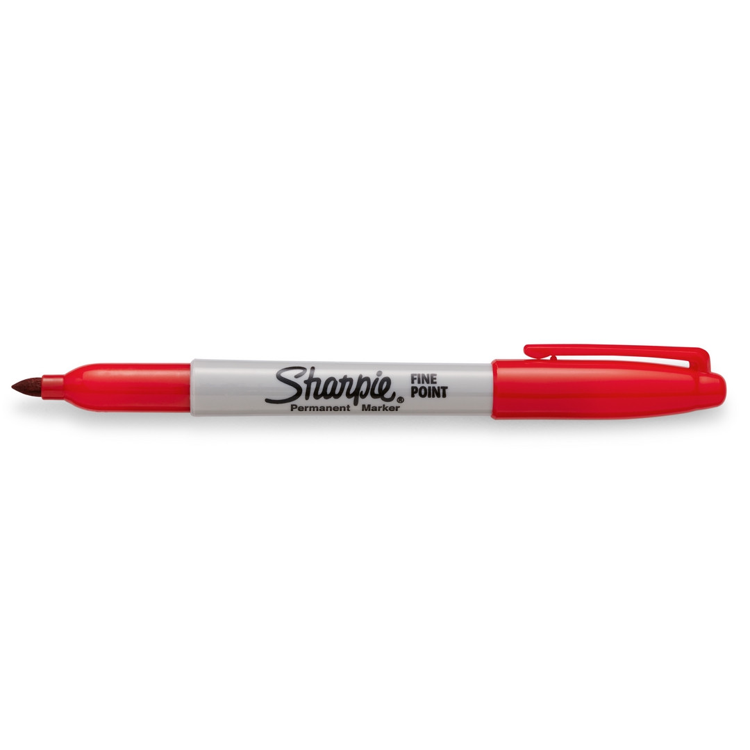 Marker permanentny Sharpie F czerwony